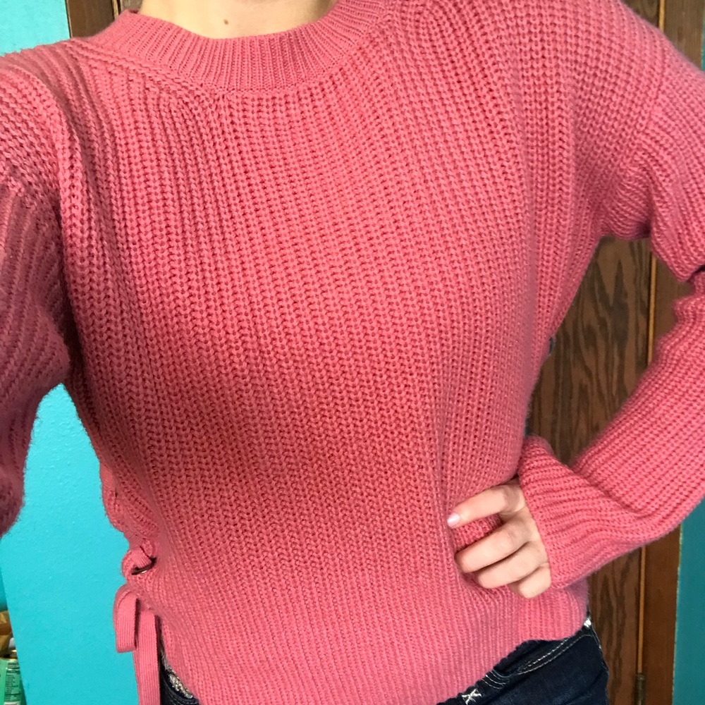Pink Sweater